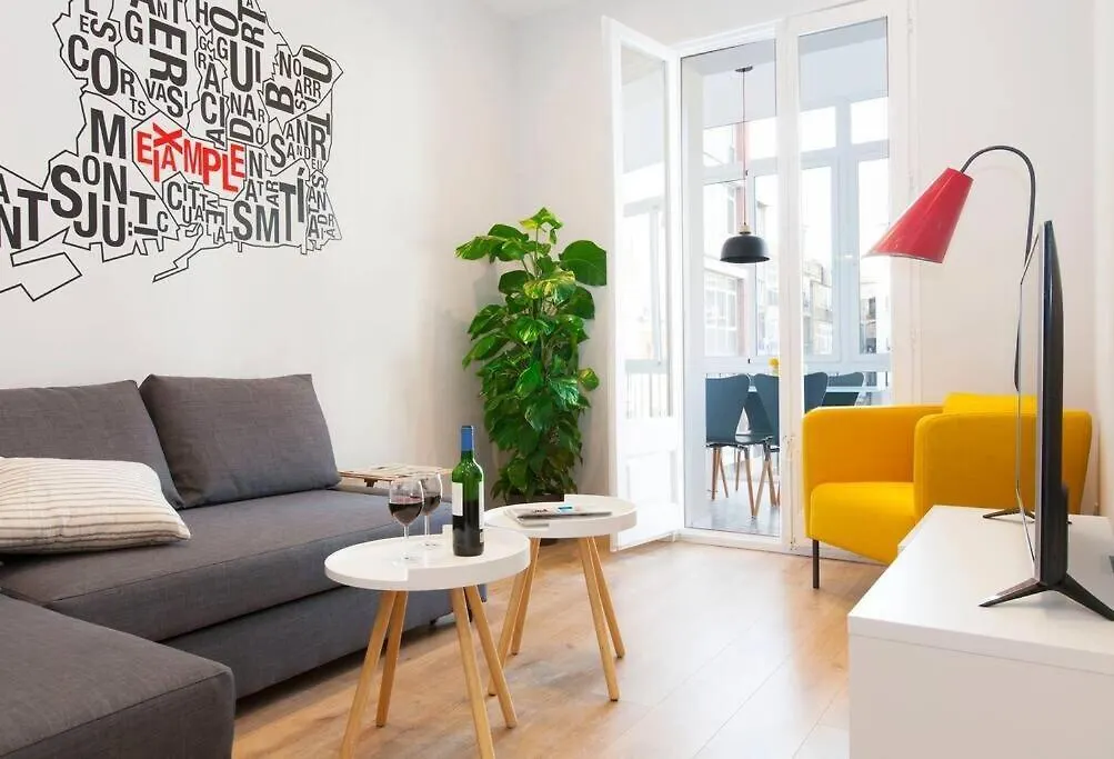 ברצלונה Very Spacious Eixample 4Bd 4Ba Apartment