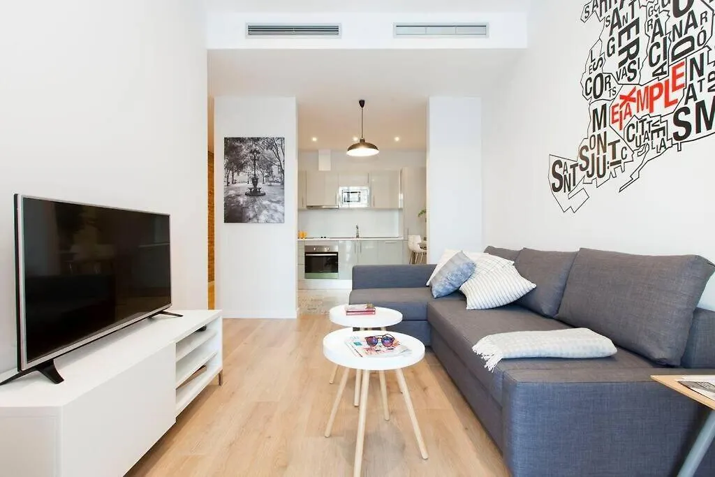 ברצלונה Very Spacious Eixample 4Bd 4Ba Apartment ספרד